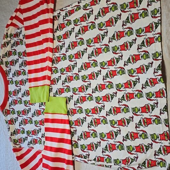 Hanna Andersson Unisex Grinch Long John Pajama Top - Picture 10 of 10